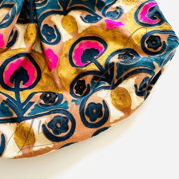 FREE PEOPLE Hypnotized Slouchy Tote In Jewel Tone NWT